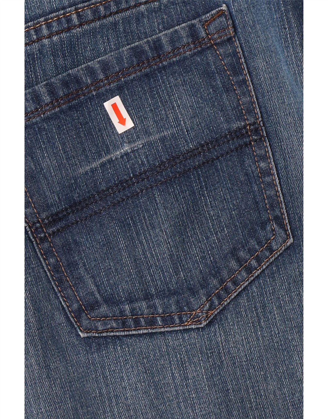 Marks & Spencer Herren Blue Harbor Straight Jeans W40 L29 Blaue Baumwolle