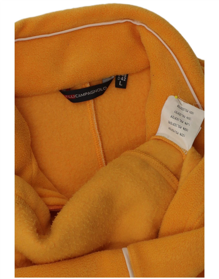 Campagnolo Damen Fleecejacke UK 16 Large Gelb Polyester