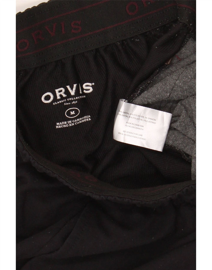 ORVIS Womens Tracksuit Trousers UK 14 Medium Black Rayon Vintage Orvis and Second-Hand Orvis from Messina Hembry 