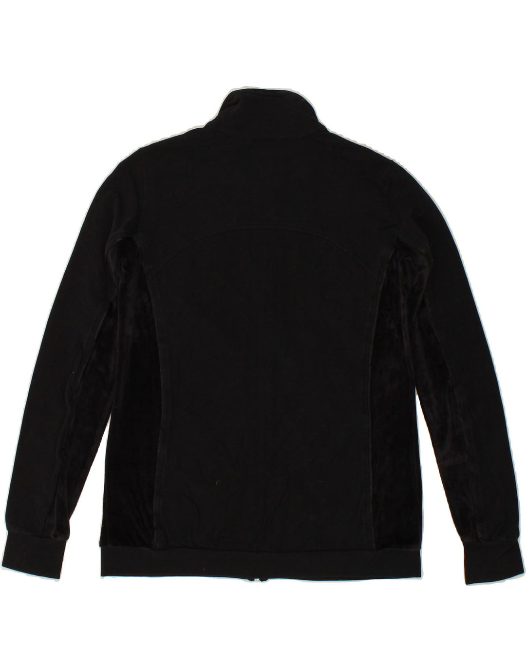 CHAMPION Womens Easy Fit Tracksuit Top Jacket UK 10 Small Black Cotton Vintage Champion and Second-Hand Champion from Messina Hembry 