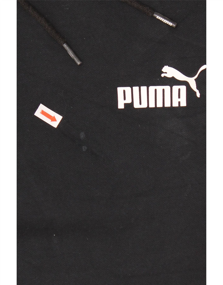 Puma Herren Kapuzenpullover, mittelschwarz, Baumwolle