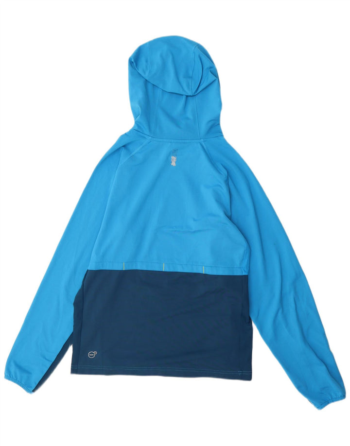 Puma Herren Kapuzenpullover, klein, blau, Colourblock-Polyester