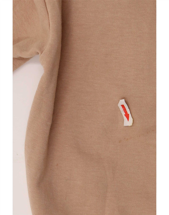 Zara Damen Etuikleid mit 1/2-Ärmeln, Gr. 8, Beige