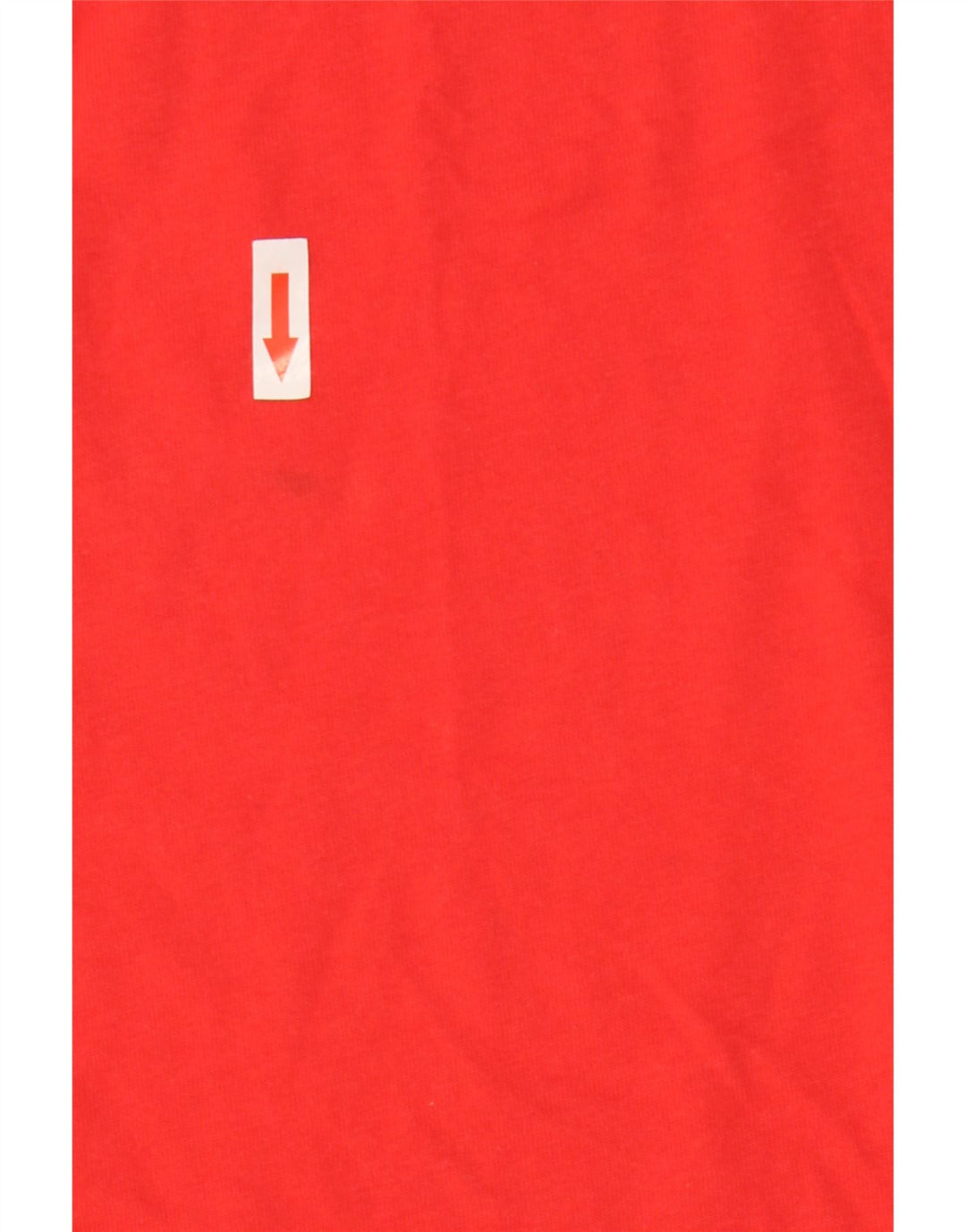 Adidas Herren Weste Top UK 36/38 Small Rote Baumwolle