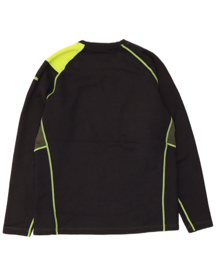 Under Armour Herren-Sweatshirt mit Kapuze, XL, Schwarz, Colourblock-Polyester