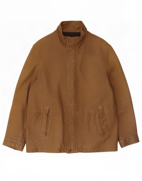 Timberland Herren Lederjacke UK 36 Small Brown