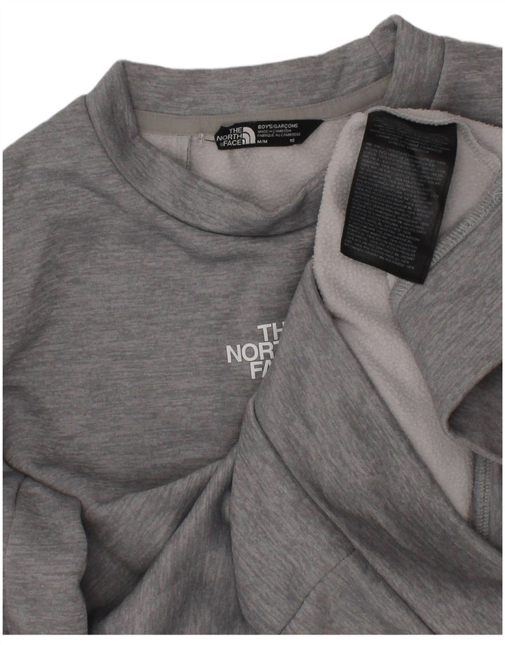 The North Face Sweatshirt-Pullover für Jungen, 9–10 Jahre, Mittelgrau, Farbblock