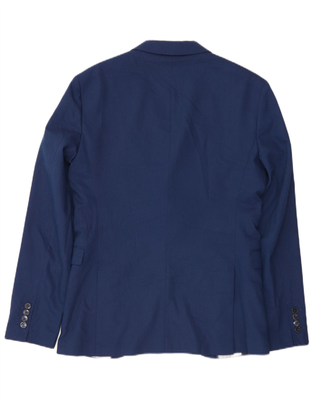 Zara Herren 2-Knopf-Blazerjacke EU 50 Mittelblau