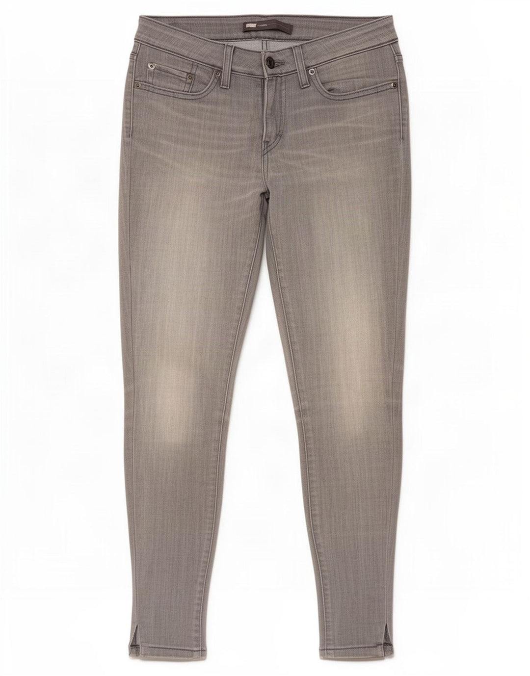 Levi's Damen Legging Skinny Jeans W26 L29 Grau