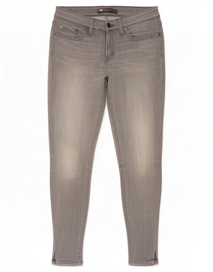 Levi's Damen Legging Skinny Jeans W26 L29 Grau