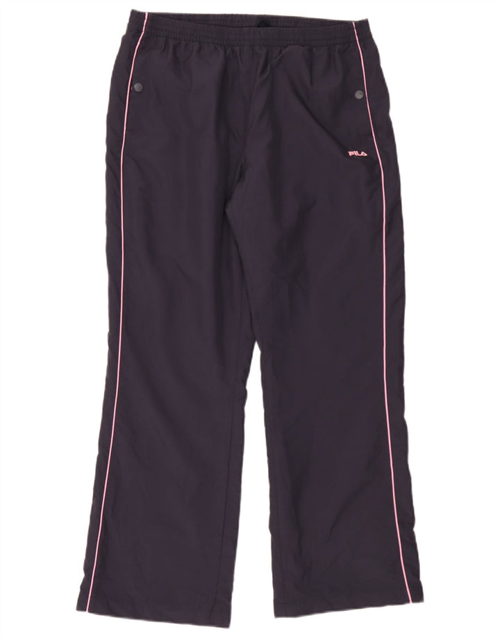Fila Damen-Trainingshose, UK 16, Größe L, Marineblau, Polyester