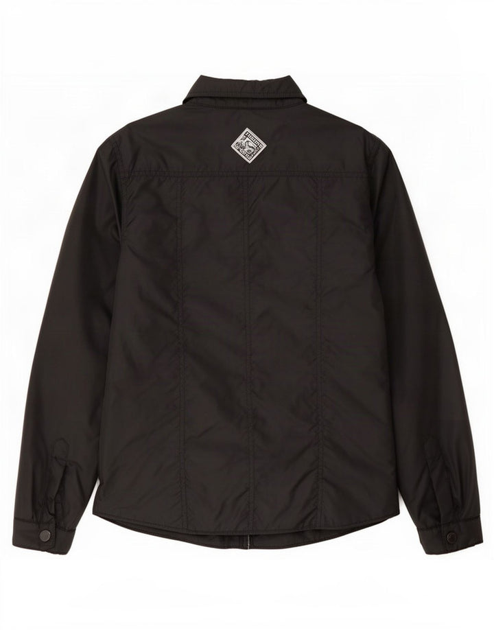 Tucano Urbano Damen Bomberjacke UK 10 Small Schwarz Nylon