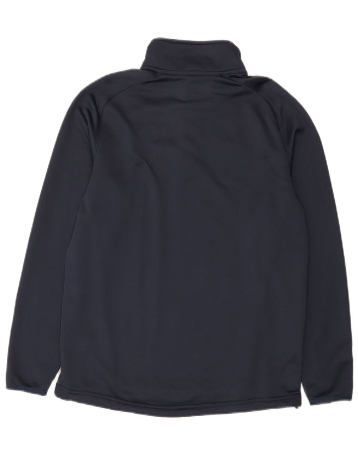 Canterbury Jungen-Pullover-Trainingsoberteil mit Reißverschluss am Hals, 13–14 Jahre, Marineblau