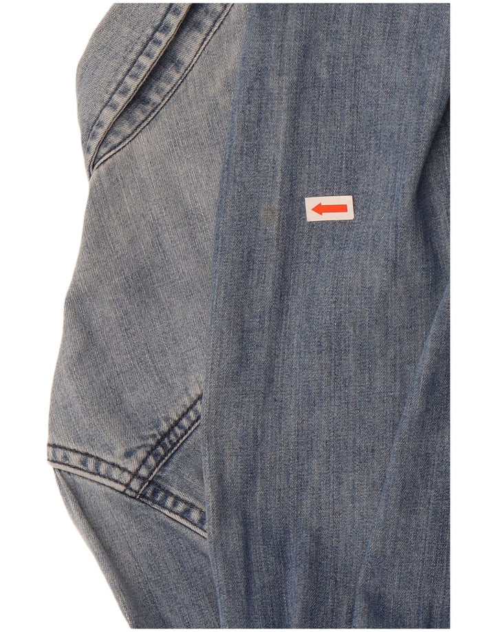 American Eagle Outfitters Damen Jeanshemd UK 14 Mittelblau