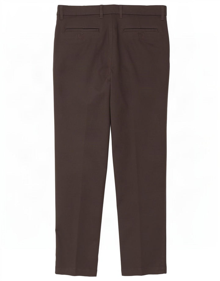 Marks & Spencer Slim Chino-Hose für Damen, W34 L33, graue Baumwolle