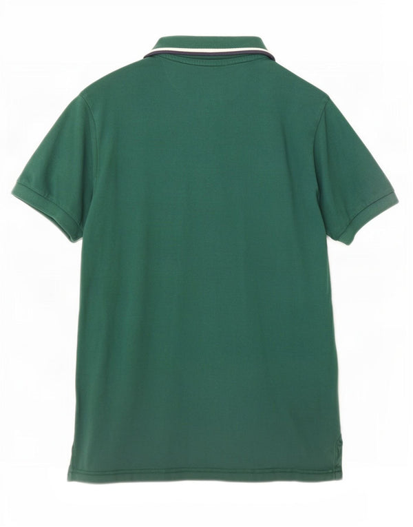 Napapijri Herren Geographic Poloshirt XL Grün Baumwolle