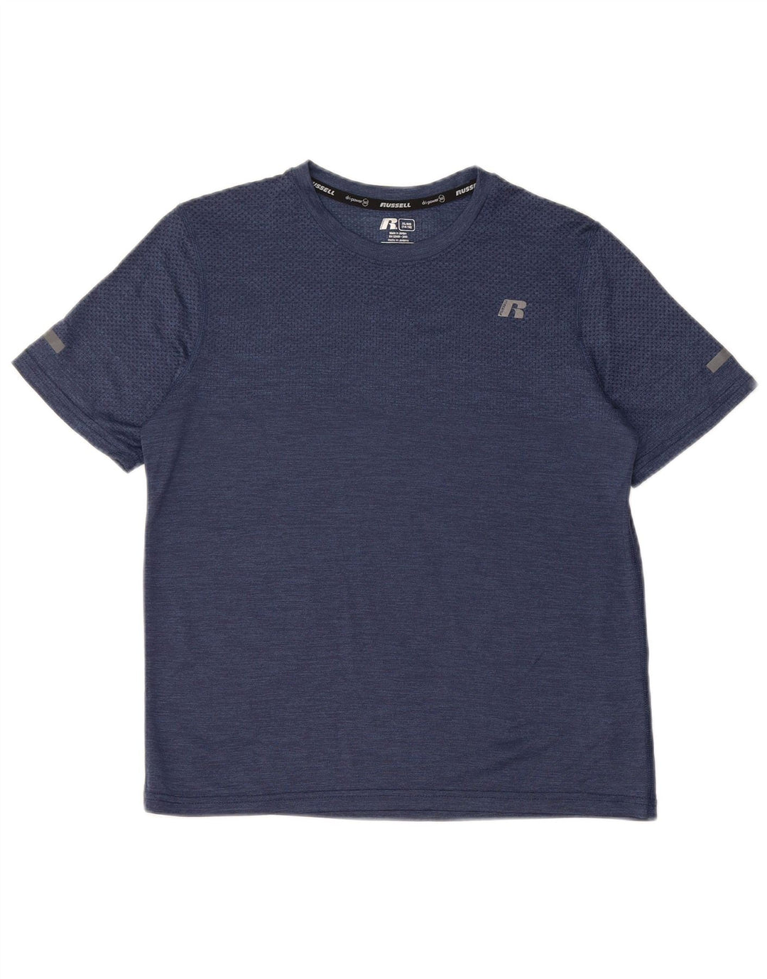 RUSSELL ATHLETIC Jungen Dri-Power T-Shirt Top 14–15 Jahre XL Marineblau