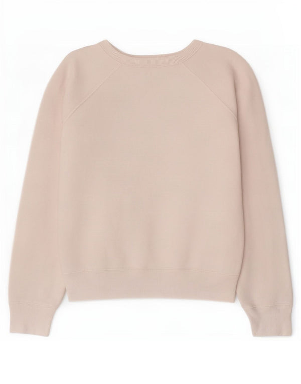 Polo Ralph Lauren Damen Grafik-Sweatshirt-Pullover UK 14 Mittelweiß