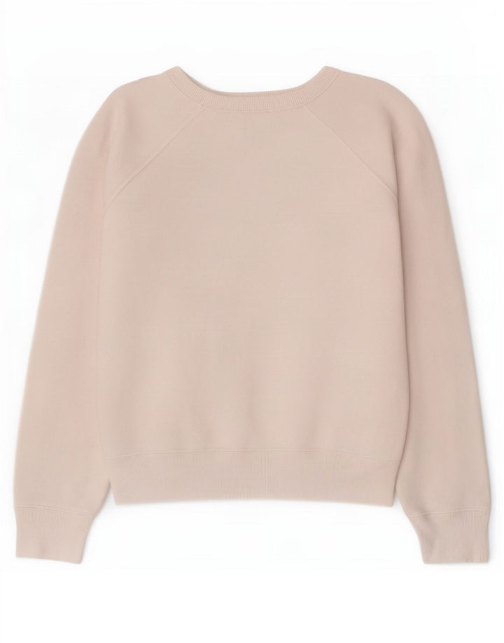 Polo Ralph Lauren Damen Grafik-Sweatshirt-Pullover UK 14 Mittelweiß