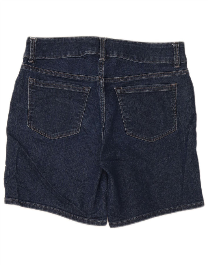 LEE Damen Jeansshorts US 6 Medium W32 Marineblaue Baumwolle
