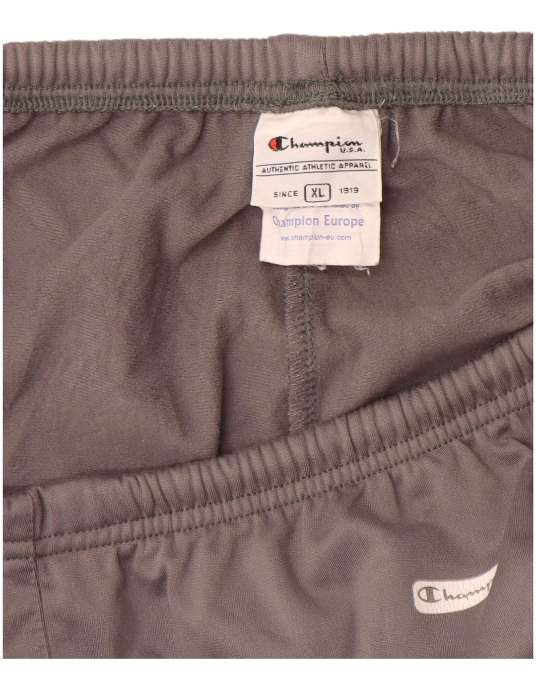 Champion Damen-Trainingshose, UK 18, XL, graues Colourblock-Polyester