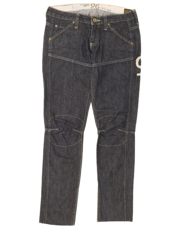 G-Star Damen 3301 Graphic Slim Jeans W30 L29 Blau