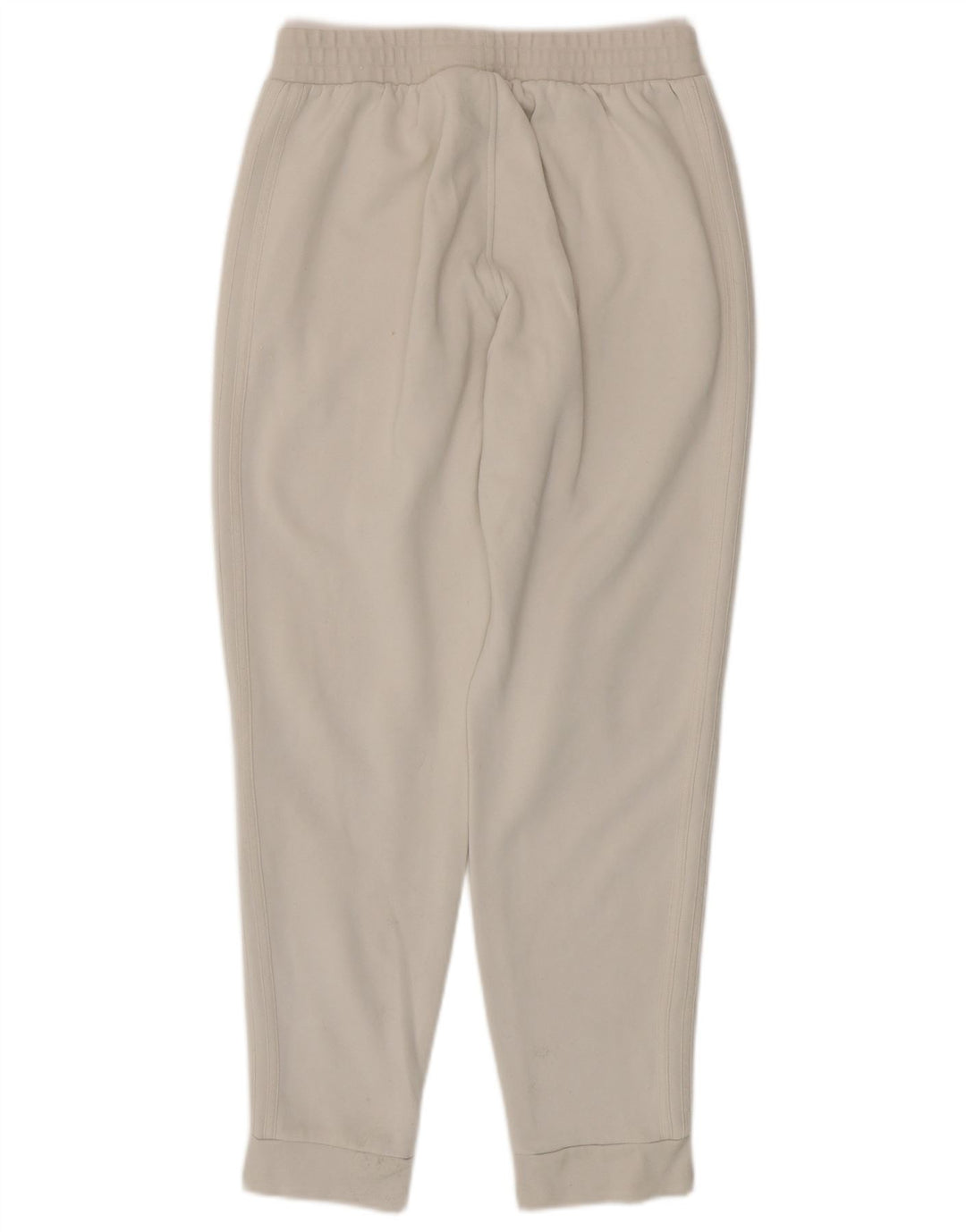 ADIDAS Herren-Trainingshose, Jogginghose, mittelgroß, cremefarbene Baumwolle