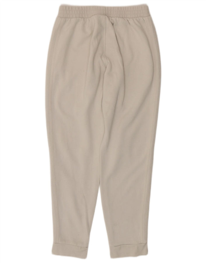 ADIDAS Herren-Trainingshose, Jogginghose, mittelgroß, cremefarbene Baumwolle