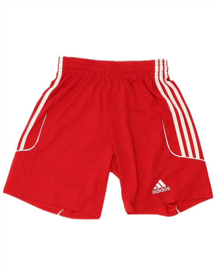 ADIDAS Herren Climalite Sport Shorts Kleines rotes Polyester