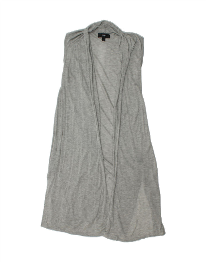 MOSSIMO Womens Longline Open Cardigan Sweater UK 18 XL Grey Acrylic Vintage Mossimo and Second-Hand Mossimo from Messina Hembry 