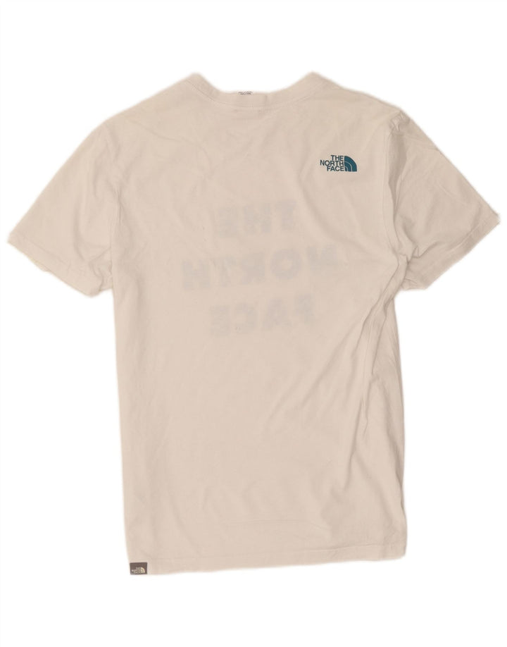 The North Face Herren-T-Shirt mit Grafik, mittelweiße Baumwolle
