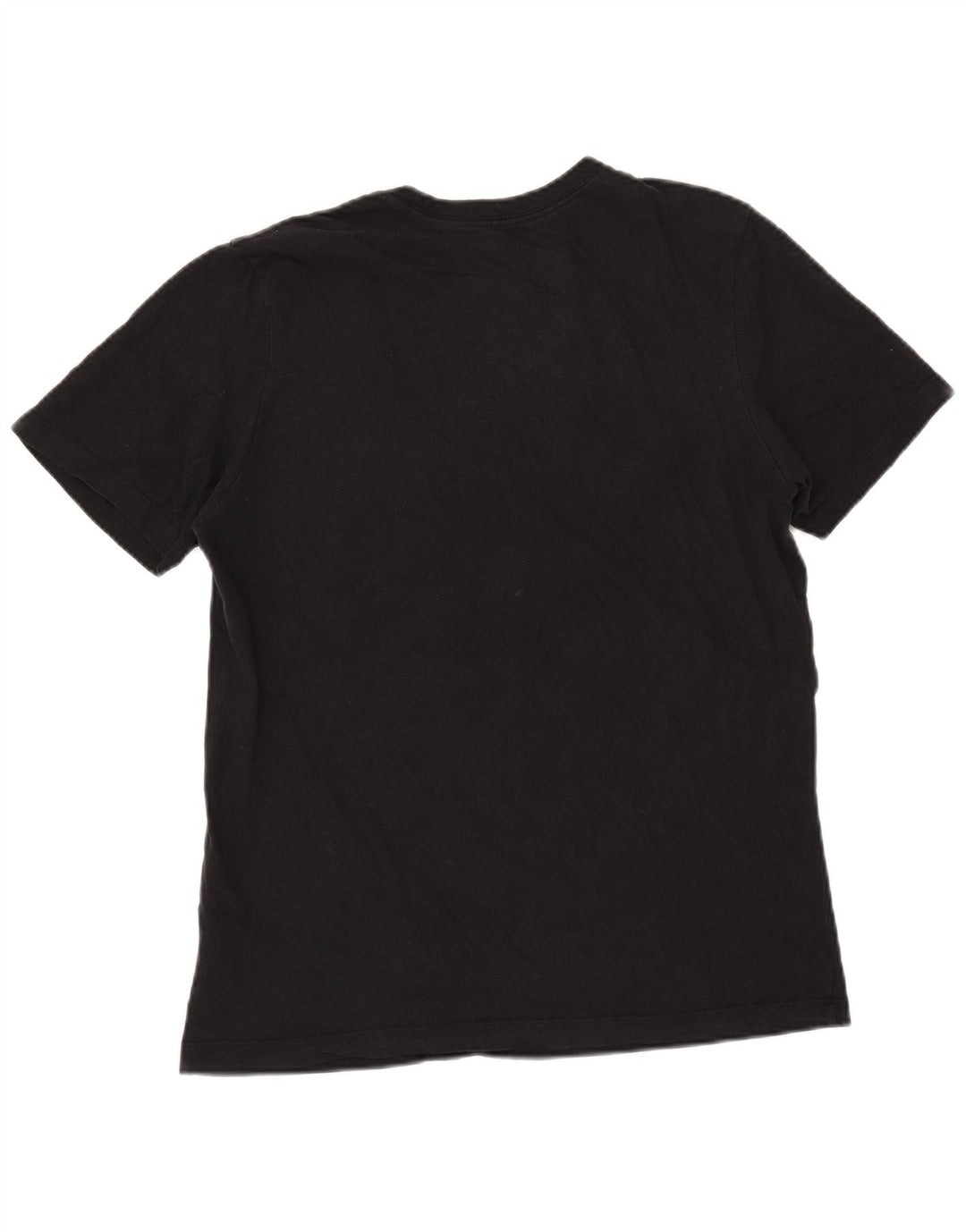 Nike Herren-T-Shirt mit Grafik, mittelgroß, schwarze Baumwolle