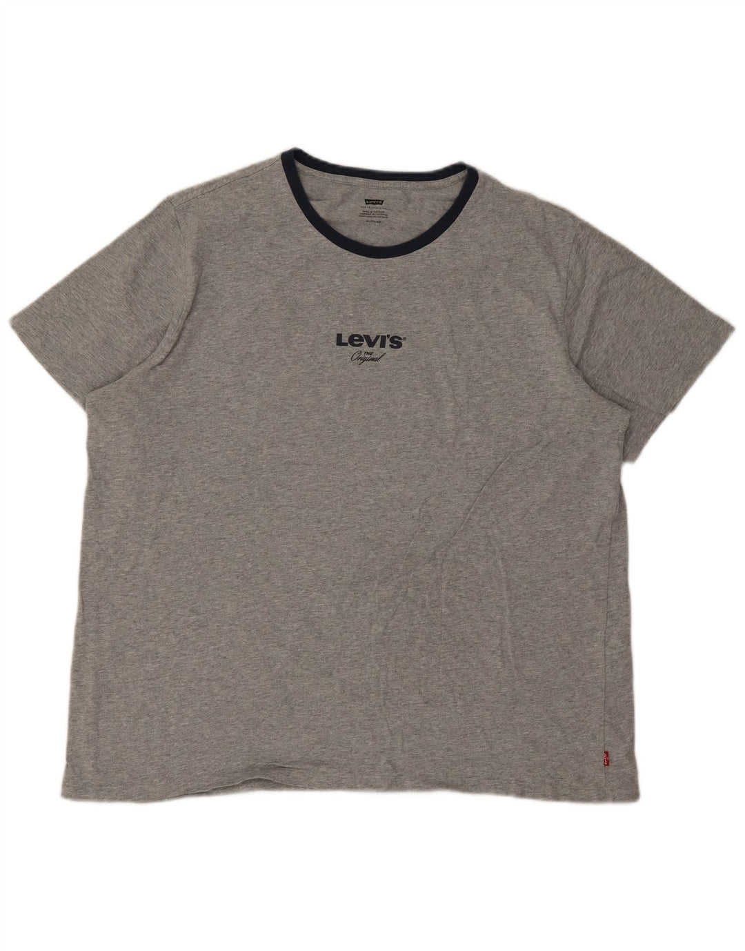 Levi's Herren-T-Shirt mit Grafik, XL, graue Baumwolle