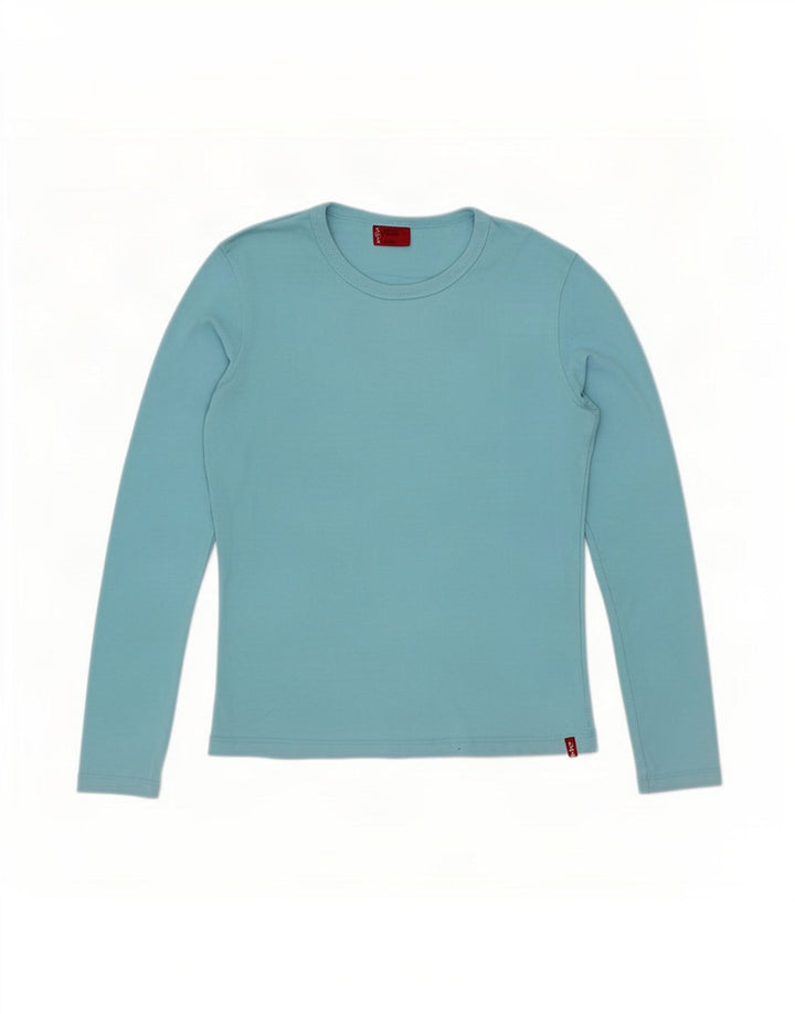 Levi's Jungen-Oberteil, langärmlig, 10–11 Jahre, Mittelblau