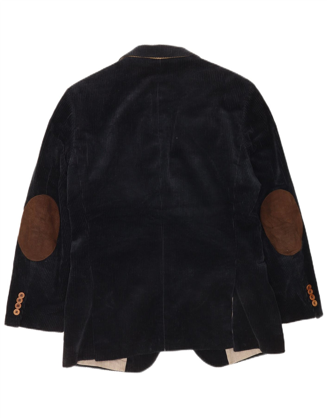 Tommy Hilfiger Herren-Blazer aus Cord mit 2 Knöpfen, IT 48, Mittelmarineblau