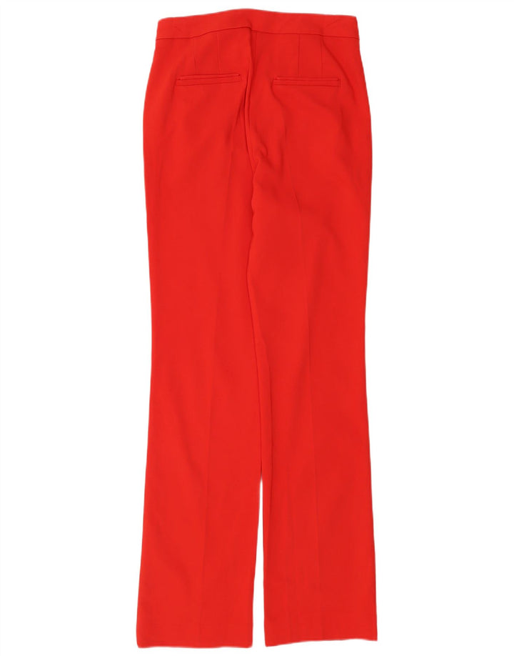 Gerade Freizeithose für Damen von Zara, mittelgroß, W28, L34, Rot