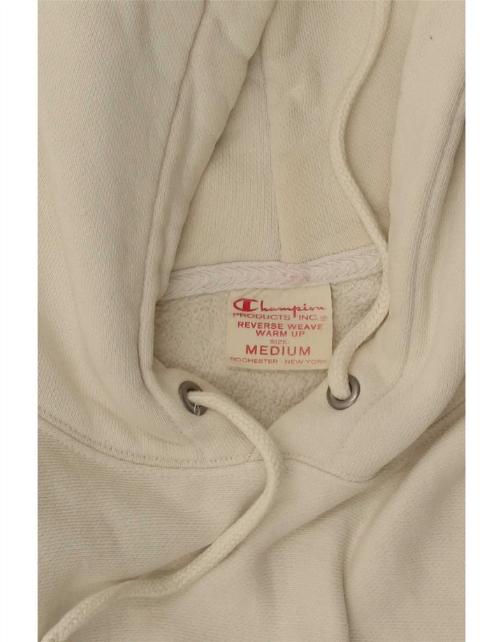Champion Herren Reverse Weave Kapuzenpullover Mittelweiß