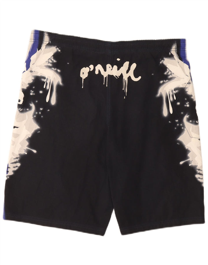 O'Neill Herren-Badeshorts XL, weißes Colourblock-Polyester