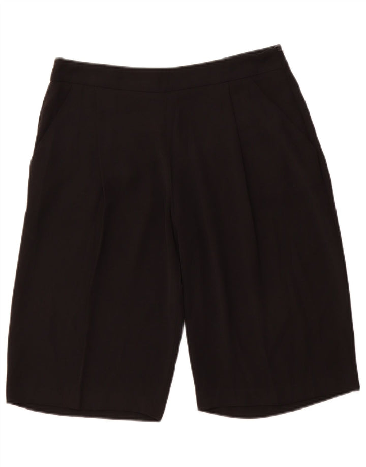 ZARA Damen Chino-Shorts, Größe S, W26, Schwarz