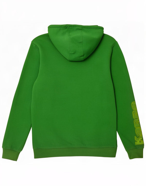 Kappa Herren Graphic Hoodie Pullover Große grüne Baumwolle