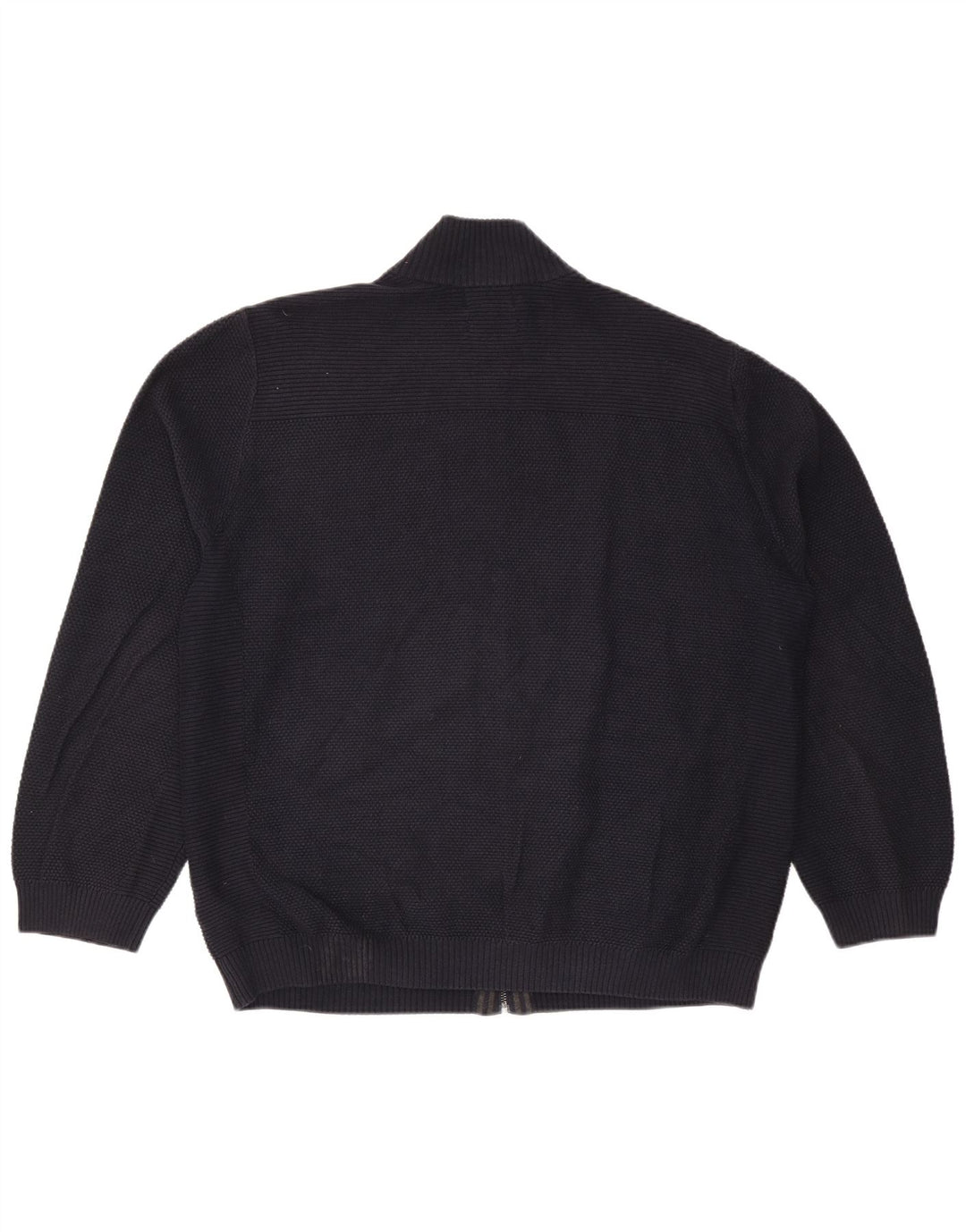 Marks & Spencer Herren Strickjacke 2XL Marineblau Baumwolle