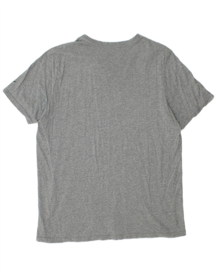 PUMA Herren Graphic T-Shirt Top Large Grau meliert