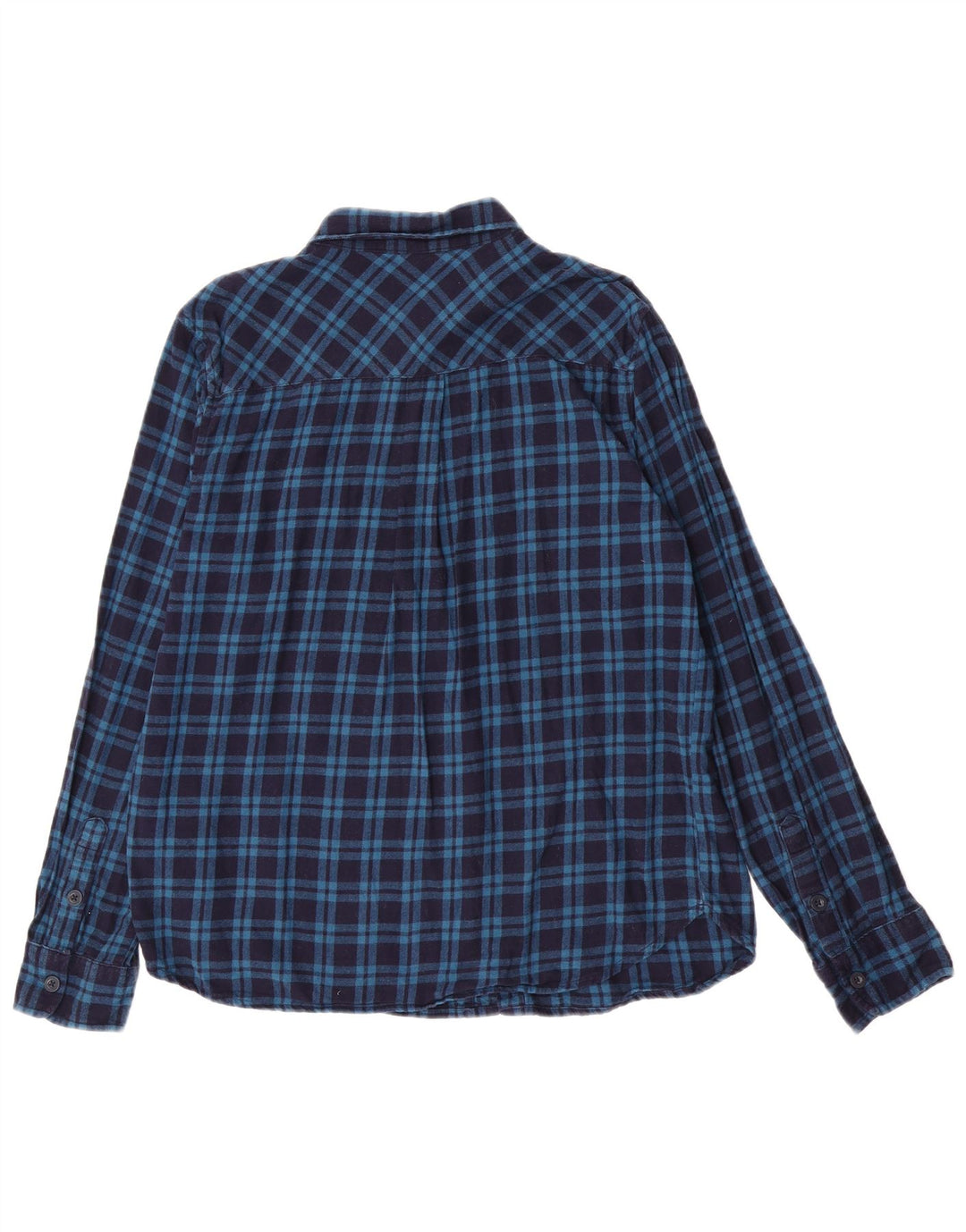 Mountain Warehouse Flanellhemd für Herren, groß, marineblau, kariert, Baumwolle