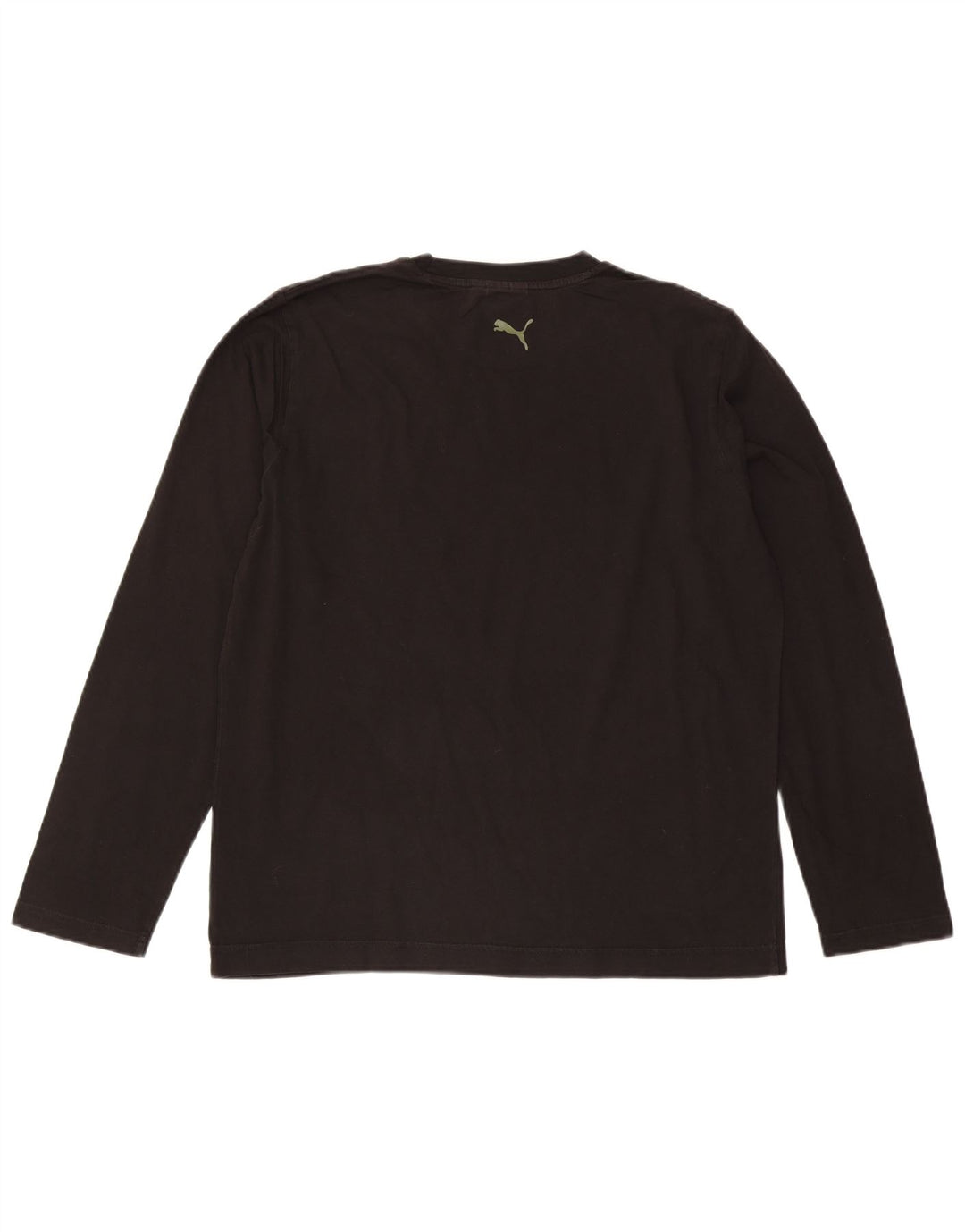 Puma Herren Graphic Top Langarm Large Schwarz