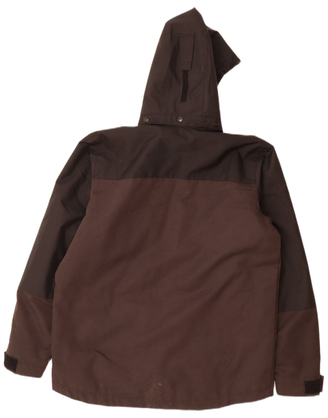 Helly Hansen Herren-Windbreaker-Jacke mit Grafik, Größe 40, Braun, Farbblock