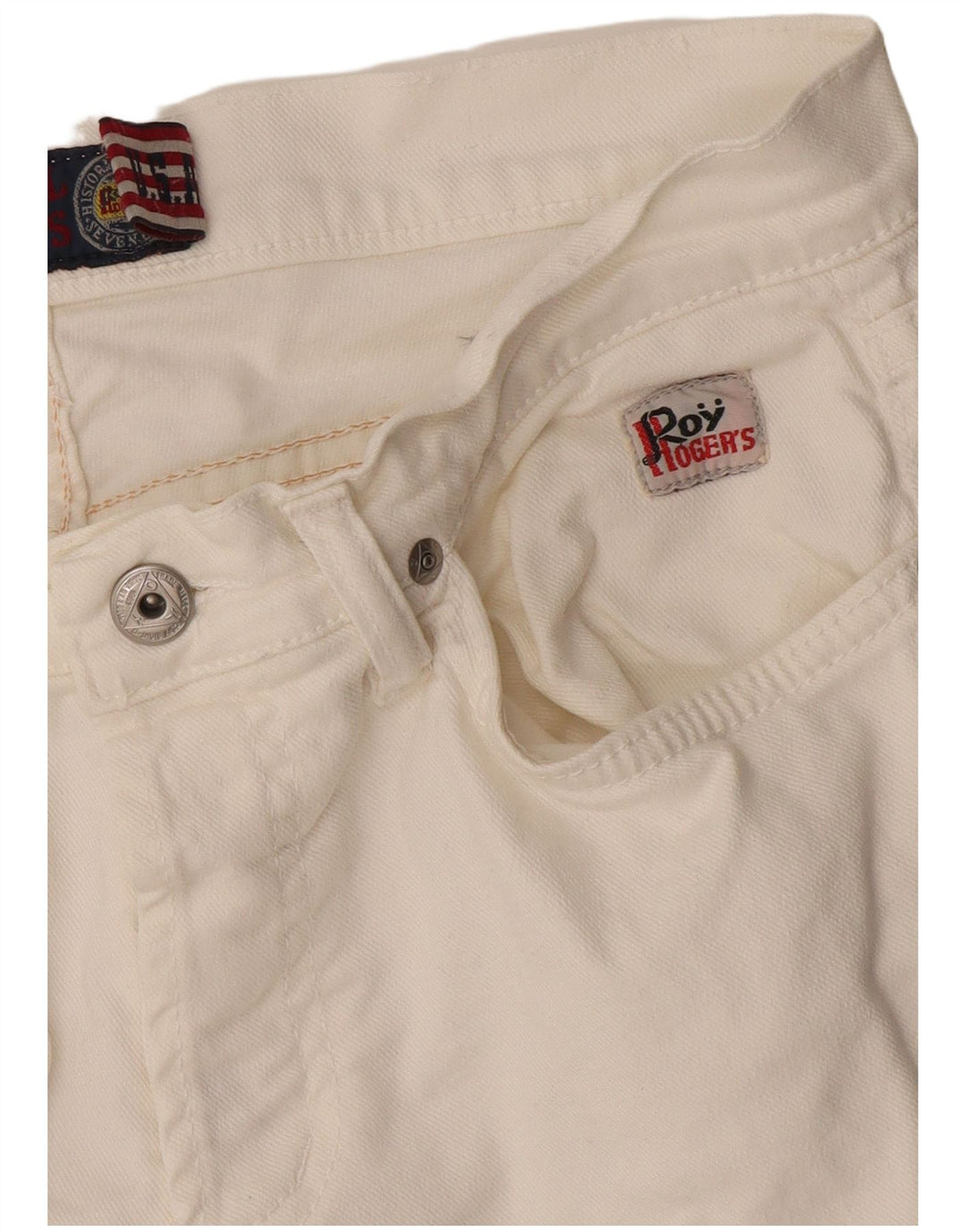 Roy Rogers Damen Low Skinny Jeans W30 L32 Weiß