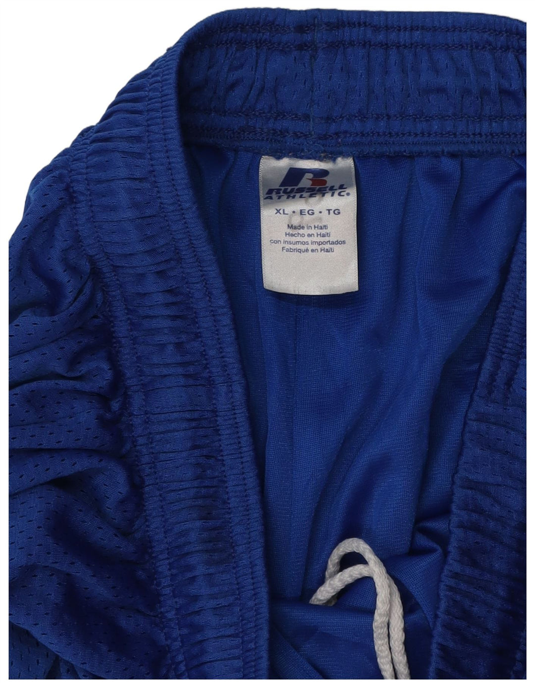 RUSSELL ATHLETIC Herren Graphic Sport Shorts XL Blau Polyester