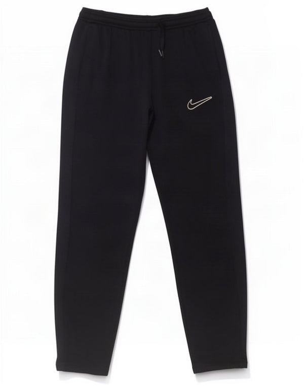 Nike Boys Dri Fit Tracksuit Trousers 13-14 Years XL Navy Blue Polyester