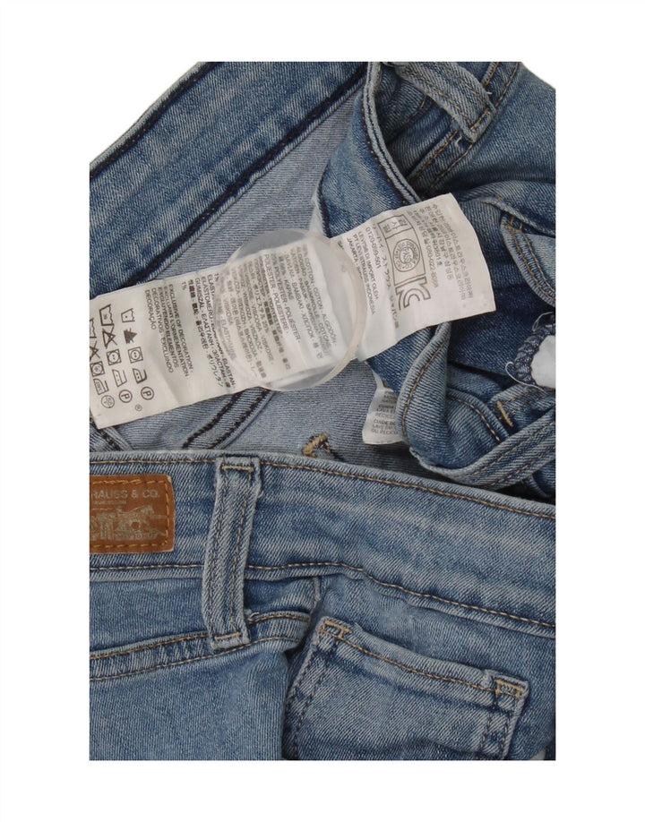 Levi's Damen Legging Skinny Jeans W32 L30 Blaue Baumwolle