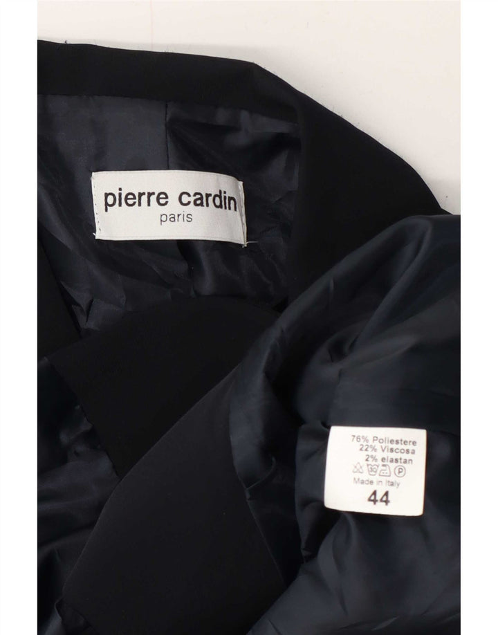 Pierre Cardin Damen-Blazer mit 3/4-Ärmeln, Größe IT 44, mittleres Marineblau